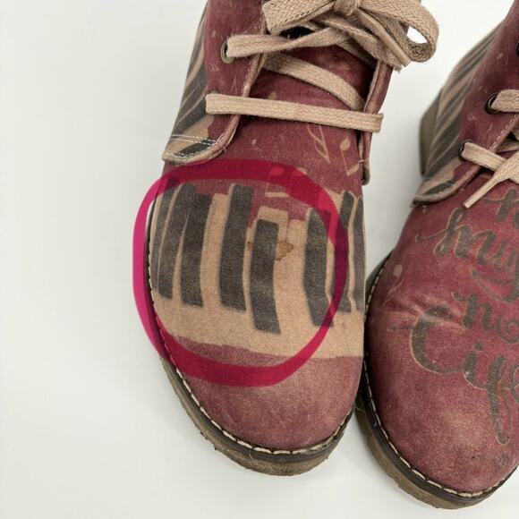 Goby Ankle‎ Boots Size 8.5 Piano Keyboard Music - Picture 7 of 8